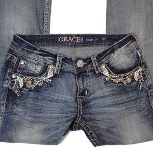 grace in LA bootcut jeans